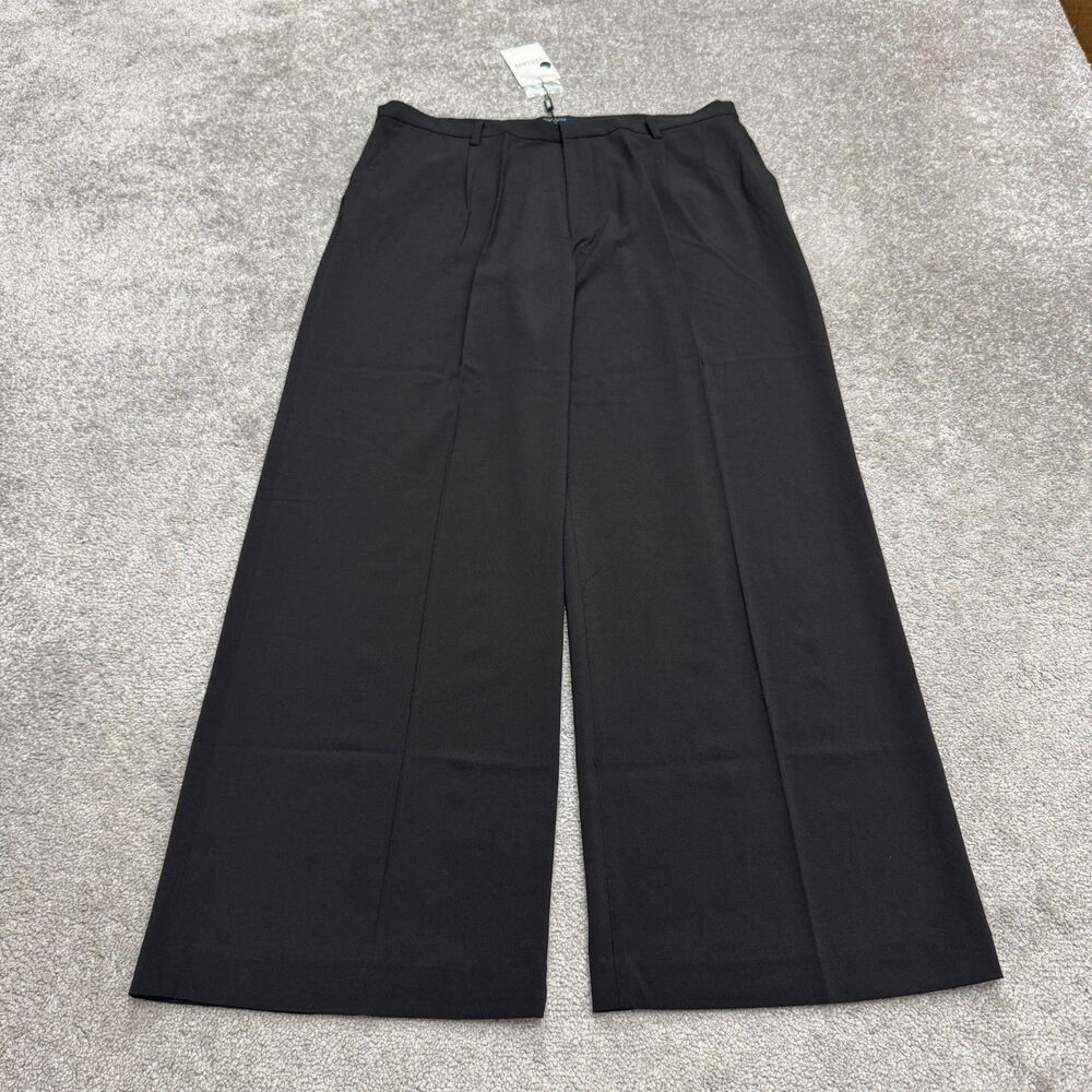 Bardot Wide Leg Black Trousers